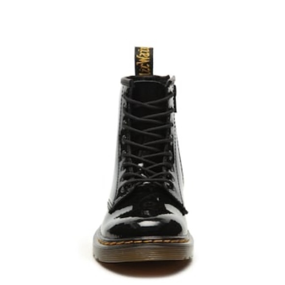 Dr. Martens Black Kids Boots - Picture 10 of 10